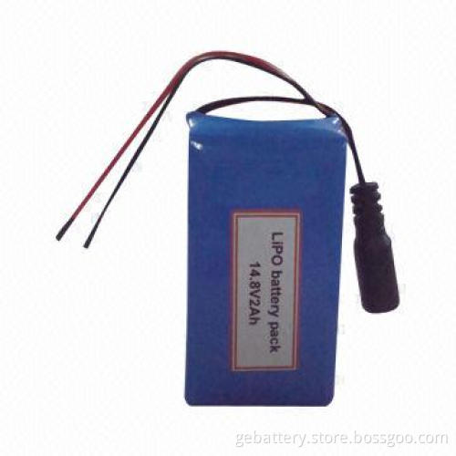14.8V 2Ah Li-po Battery Pack